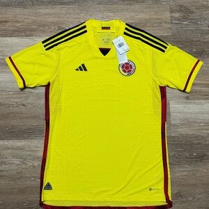 Adidas Colombia Home Authentic 2022 Jersey HB9172 Men’s Size Large